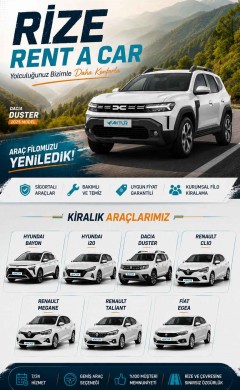 rize oto kiralama