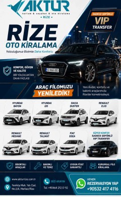 rize oto kiralama