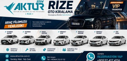 Uzun Dönem Araç Kiralama Rize | Kurumsal Rent a Car ve Havalimanı Teslim Hizmeti