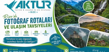 Rize'nin Tarihi Taş Köprüleri ve Araçla Fotoğraf Turu Rotası