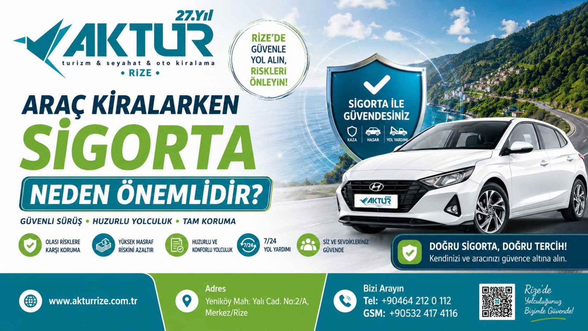 Araç Kiralarken Sigorta Neden Önemlidir?