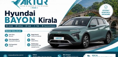 Rize’de Aileler İçin En Uygun Araç Seçimi