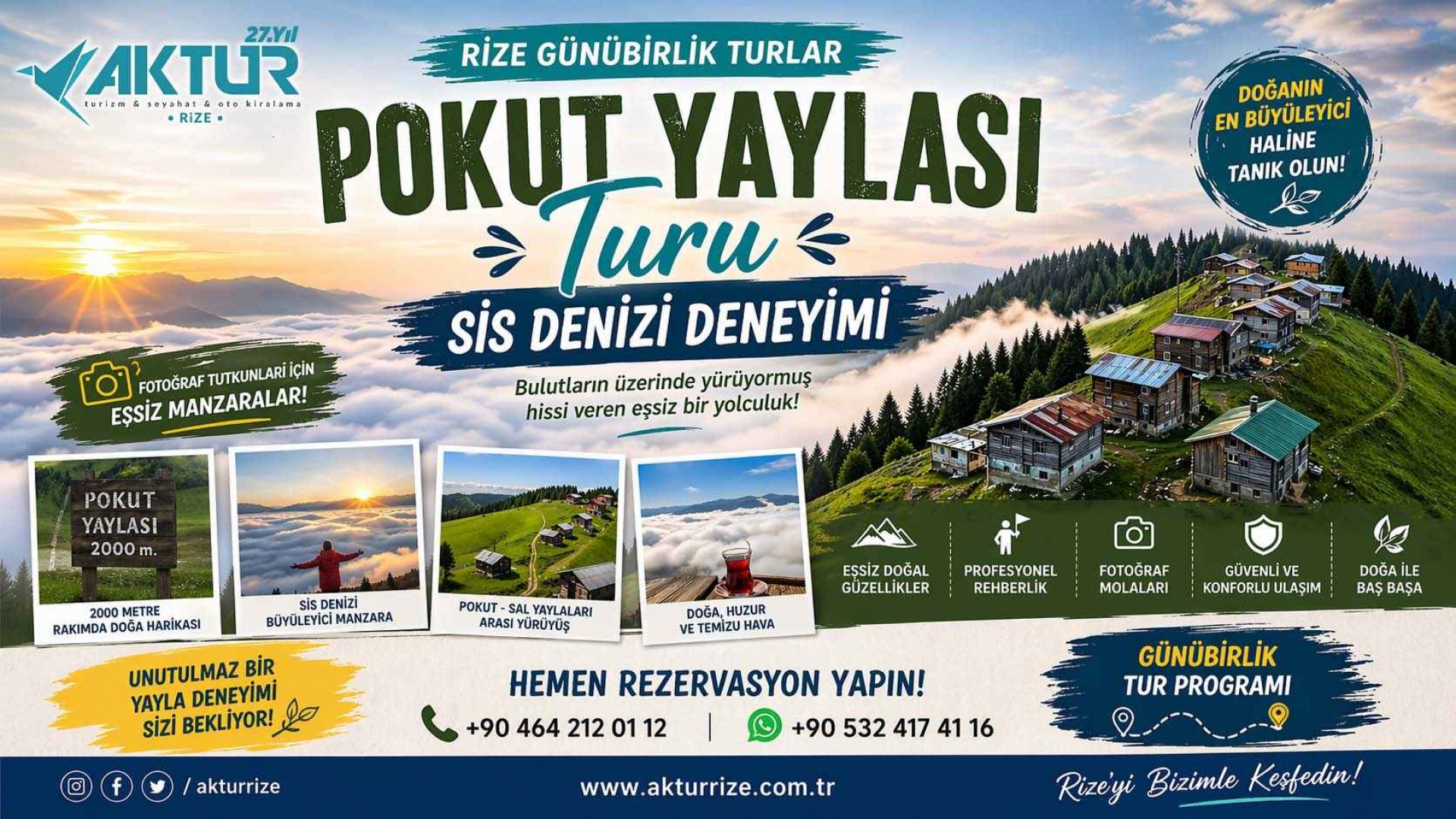 Pokut ve Sal Yaylası Ulaşım Rehberi