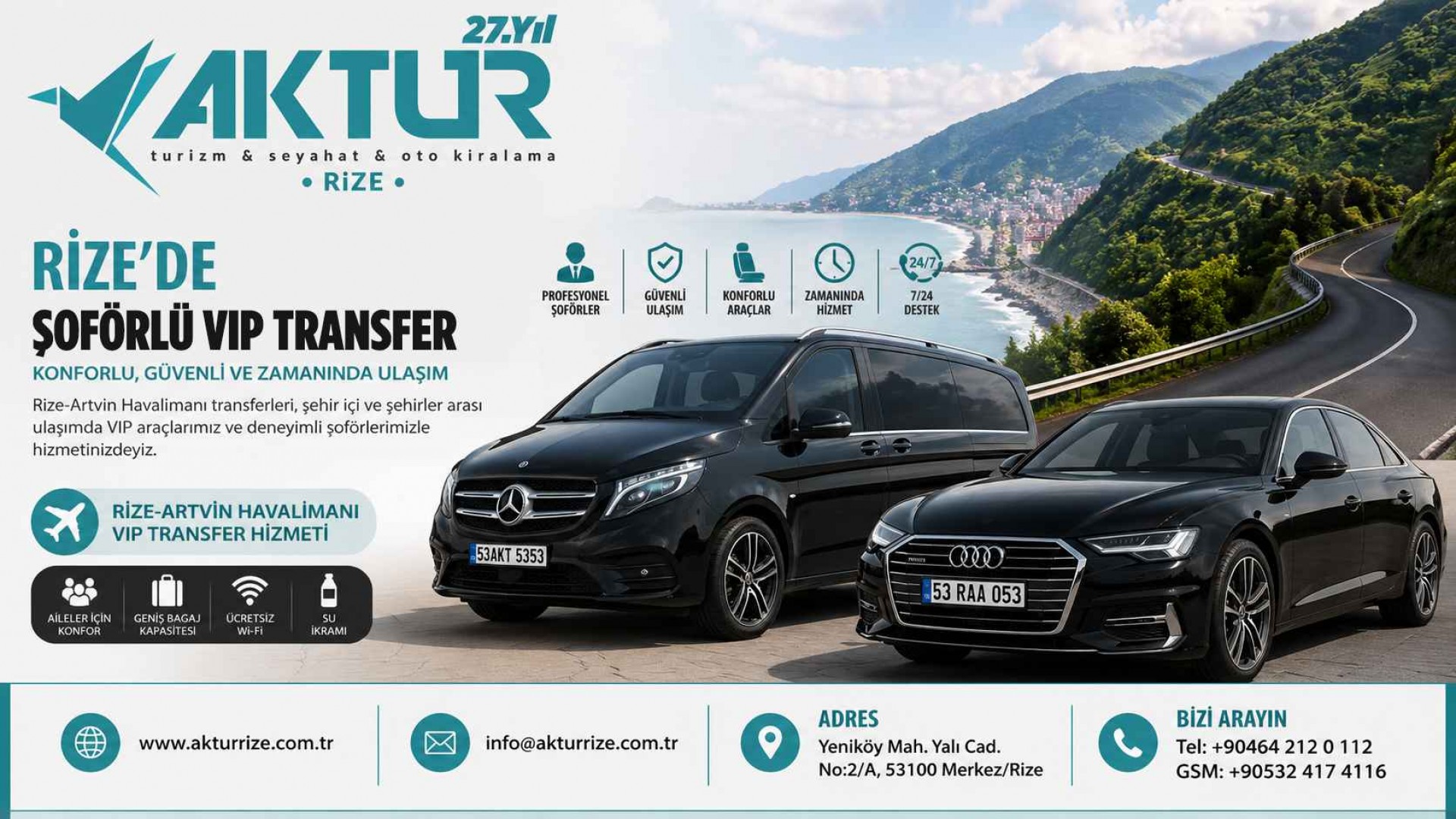 Rize Havalimanı VIP Transfer Hizmeti Nedir?